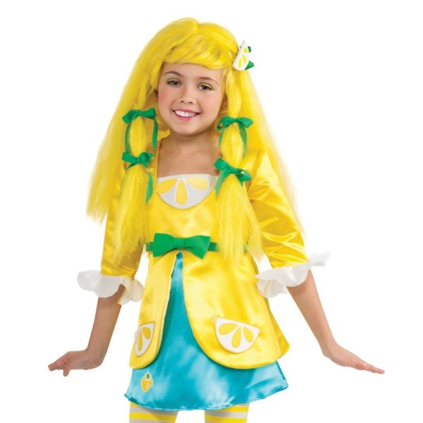 Peruca Infantil Moranguinho Torta de Limão Luxo Peruca Infantil Moranguinho Torta de Limão Luxo