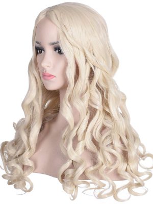 Peruca loira Deusa Mística Daenerys Targaryen Luxo Peruca loira Deusa Mística Daenerys Targaryen Luxo
