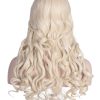 Peruca loira Deusa Mística Daenerys Targaryen Luxo