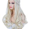 Peruca loira Deusa Mística Luxo Daenerys Targaryen