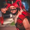 Peruca Naruto Luxo Cosplay Eijiro