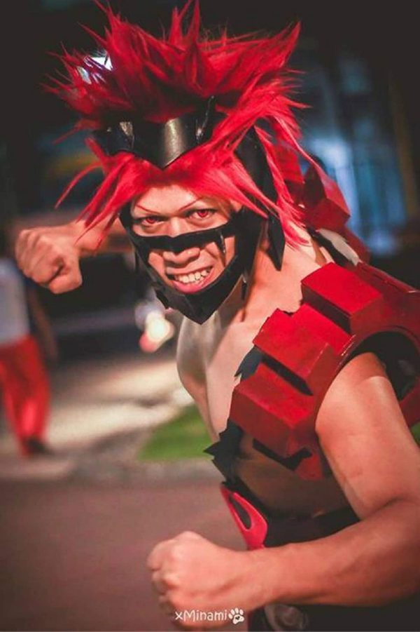 Peruca Naruto Luxo Cosplay Eijiro Peruca Naruto Luxo Cosplay Eijiro