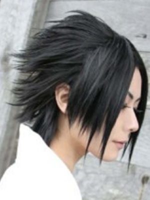 Peruca Naruto Luxo Cosplay Itachi Uchiha Peruca Naruto Luxo Cosplay Itachi Uchiha