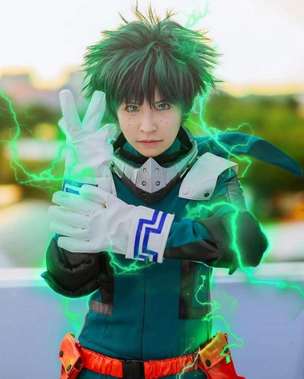 Peruca Naruto Luxo Cosplay Izuku Peruca Naruto Luxo Cosplay Izuku