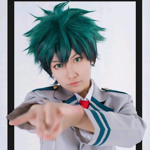 Peruca Naruto Luxo Cosplay Izuku Peruca Naruto Luxo Cosplay Izuku