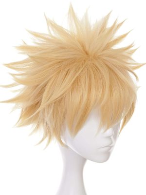 Peruca Naruto Luxo Cosplay Katsuki Peruca Naruto Luxo Cosplay Katsuki