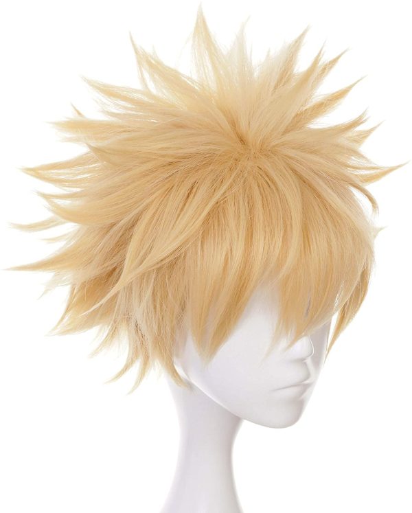 Peruca Naruto Luxo Cosplay Katsuki Peruca Naruto Luxo Cosplay Katsuki
