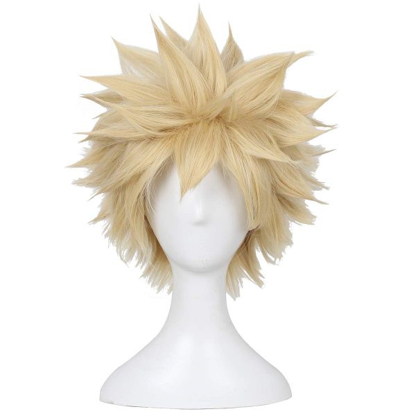 Peruca Naruto Luxo Cosplay Minato