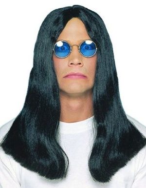 Peruca Ozzy Osbourne Adulto Peruca Ozzy Osbourne Adulto