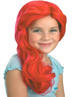 Peruca Pequena Sereia Ariel Infantil