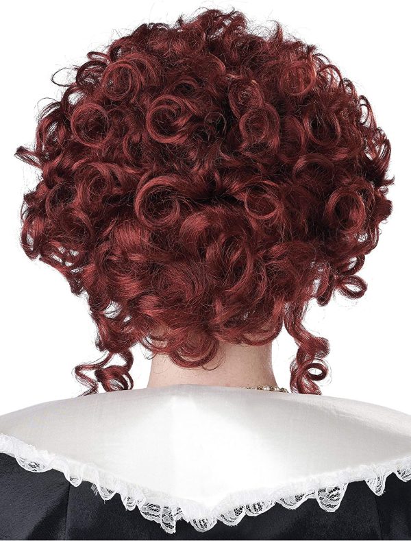 Peruca Rainha Elizabeth Elizabethan Adulto Luxo Peruca Rainha Elizabeth Elizabethan Adulto Luxo