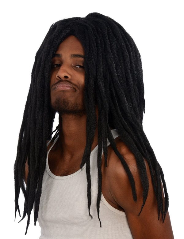 Peruca Rastafari Castanho Adulto Peruca Rastafari Castanho Adulto