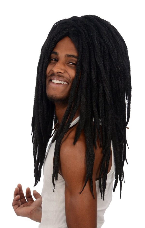 Peruca Rastafari Castanho Adulto Peruca Rastafari Castanho Adulto