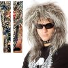 Peruca Rockstsar anos 80 Masculina Jovi