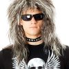 Peruca Rockstsar anos 80 Masculina Jovi