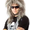 Peruca Rockstsar anos 80 Masculina Jovi