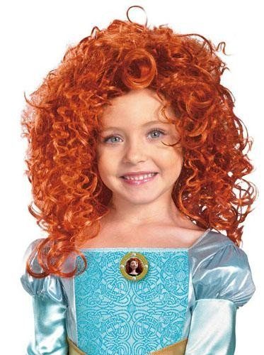 Peruca Valente Princesa Merida Infantil Peruca Valente Princesa Merida Infantil