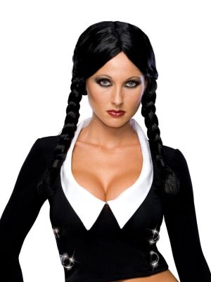 Peruca Vandinha Adulto Família Addams Peruca Vandinha Adulto Família Addams