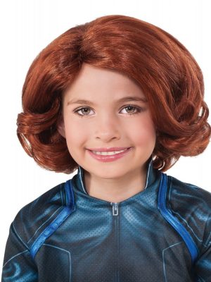 Peruca Viúva Negra Infantil Os Vingadores A Era de Ultron