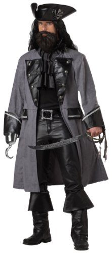 California Costumes Blackbeard The Pirate Adult Costume