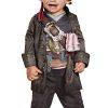 Fantasia Piratas do Caribe Jack Sparrow POTC5 Bebê Luxo