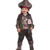 Fantasia Piratas do Caribe Jack Sparrow POTC5 Bebê Luxo