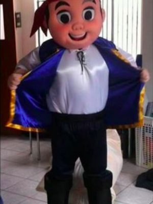 Mascote Jake Piratas da Terra do nunca Luxo Mascote Jake Piratas da Terra do nunca Luxo