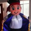 Mascote Jake Piratas da Terra do nunca Luxo