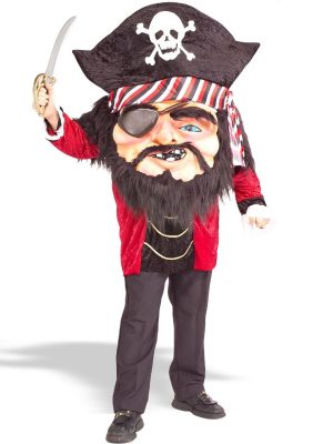 Mascote Pirata Malvado Mascote Pirata Malvado