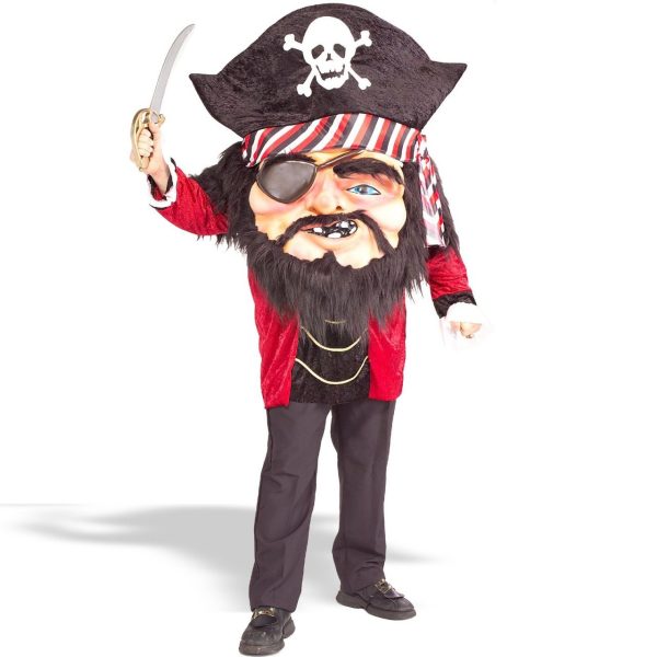 Mascote Pirata Malvado Mascote Pirata Malvado