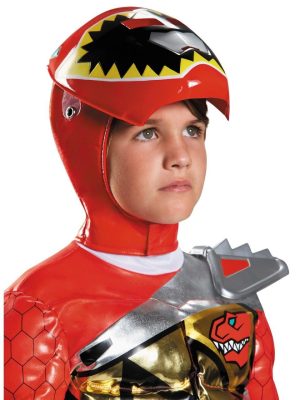 Fantasia Power Rangers Dino Charger Vermelho Elite