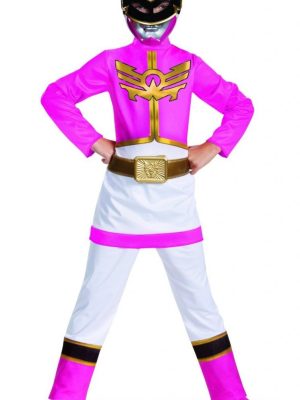 Fantasia Power Rangers Rosa Infantil Fantasia Power Rangers Rosa Infantil