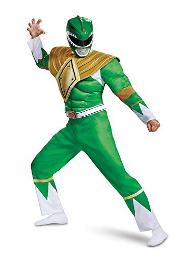 Fantasia Adulto Power Ranger Verde Luxo Novo Fantasia Adulto Power Ranger Verde Luxo Novo