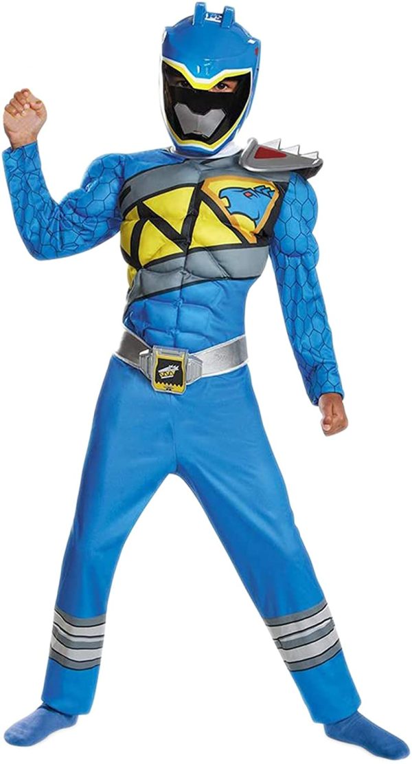 Fantasia Infantil Power Rangers Ranger Azul Megaforce Fantasia Infantil Power Rangers Ranger Azul Megaforce