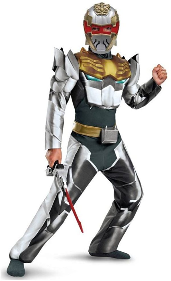 Fantasia Infantil Power Rangers Robo Knight Megaforce Classico Fantasia Infantil Power Rangers Robo Knight Megaforce Classico