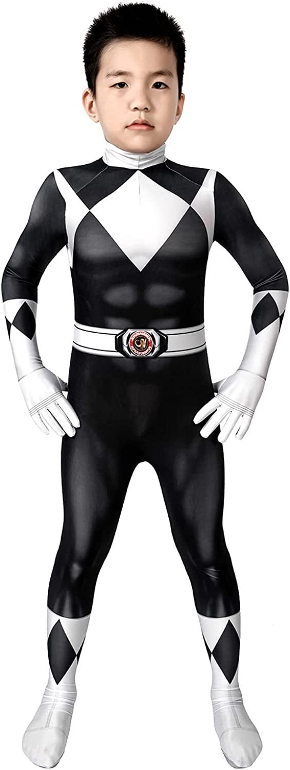 Fantasia Power Rangers Preta Infantil Luxo Fantasia Power Rangers Preta Infantil Luxo