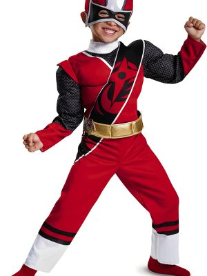 Fantasia Power Rangers Super Megaforce Vermelho Infantil Fantasia Power Rangers Super Megaforce Vermelho Infantil