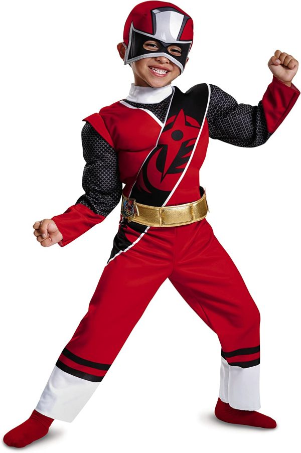 Fantasia Power Rangers Super Megaforce Vermelho Infantil Fantasia Power Rangers Super Megaforce Vermelho Infantil