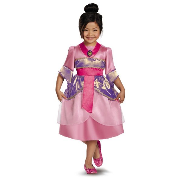 Fantasia Mulan Brilhante Clássica Infantil Fantasia Mulan Brilhante Clássica Infantil