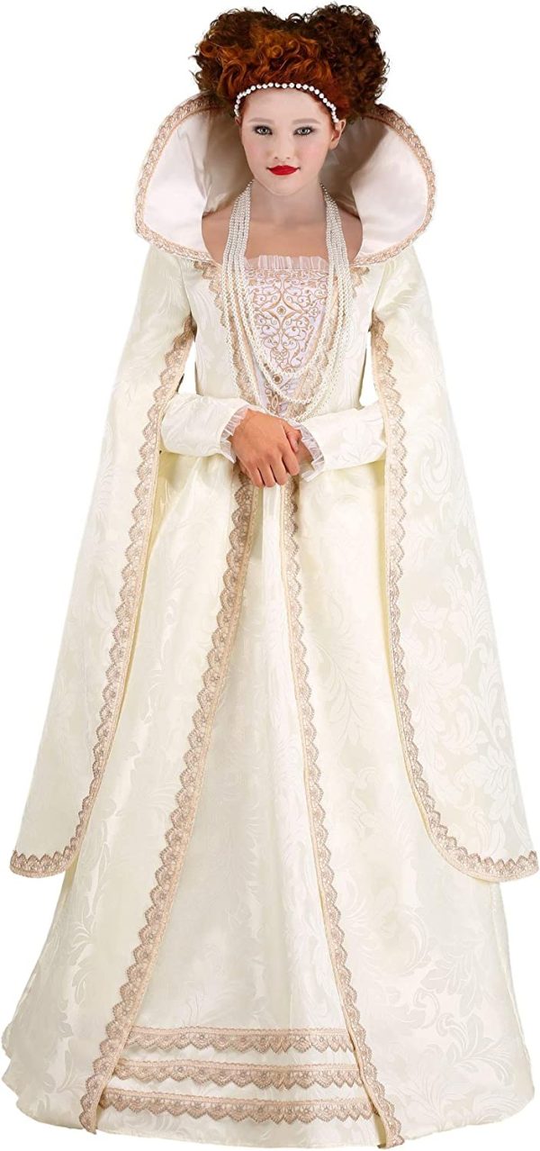 Fantasia Rainha Elizabeth Elizabethan Adulto Clássica Fantasia Rainha Elizabeth Elizabethan Adulto Clássica
