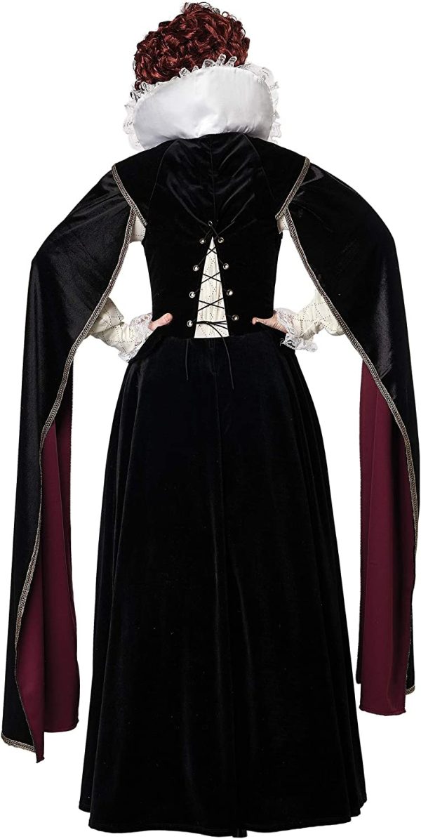 Fantasia Rainha Elizabeth Elizabethan Adulto Luxo