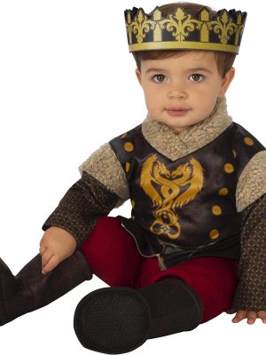 Fantasia Infantil Rei Medieval Bebê Fantasia Infantil Rei Medieval Bebê