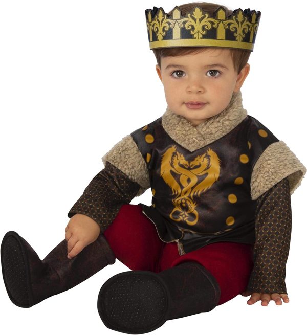 Fantasia Infantil Rei Medieval Bebê