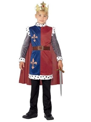 Fantasia Rei Arthur Guerreiro Medieval Luxo Infantil Fantasia Rei Arthur Guerreiro Medieval Luxo Infantil