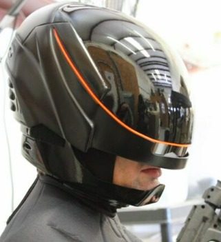 Capacete Robocop Luxo Extravagante Capacete Robocop Luxo Extravagante