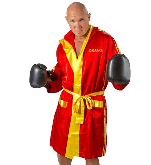 Capa DragoRocky Balboa Sylvester Stallone Boxer Adulto Luxo Capa DragoRocky Balboa Sylvester Stallone Boxer Adulto Luxo