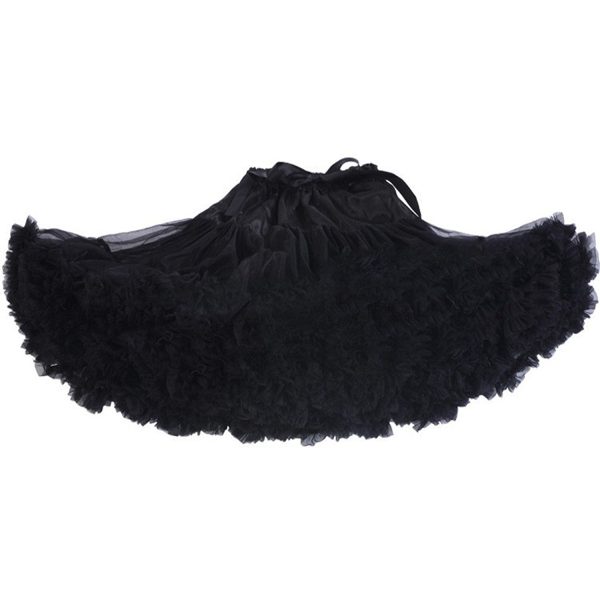 Saiote Adulto Negro Luxo Saiote Adulto Negro Luxo
