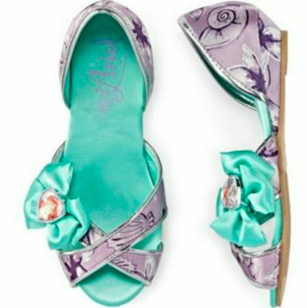 Sandália Pequena Sereia Ariel Luxo Infantil Cetin Sandália Pequena Sereia Ariel Luxo Infantil Cetin
