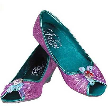 Sandália Pequena Sereia Ariel Luxo Infantil Fechada Sandália Pequena Sereia Ariel Luxo Infantil Fechada