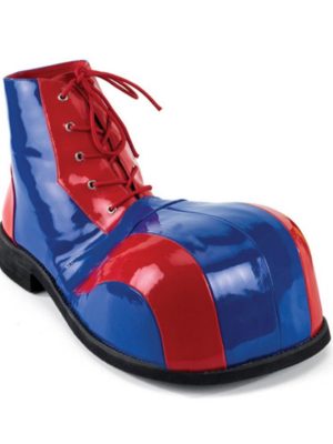Sapato de Palhaço Azul e Vermelho Sapato de Palhaço Azul e Vermelho